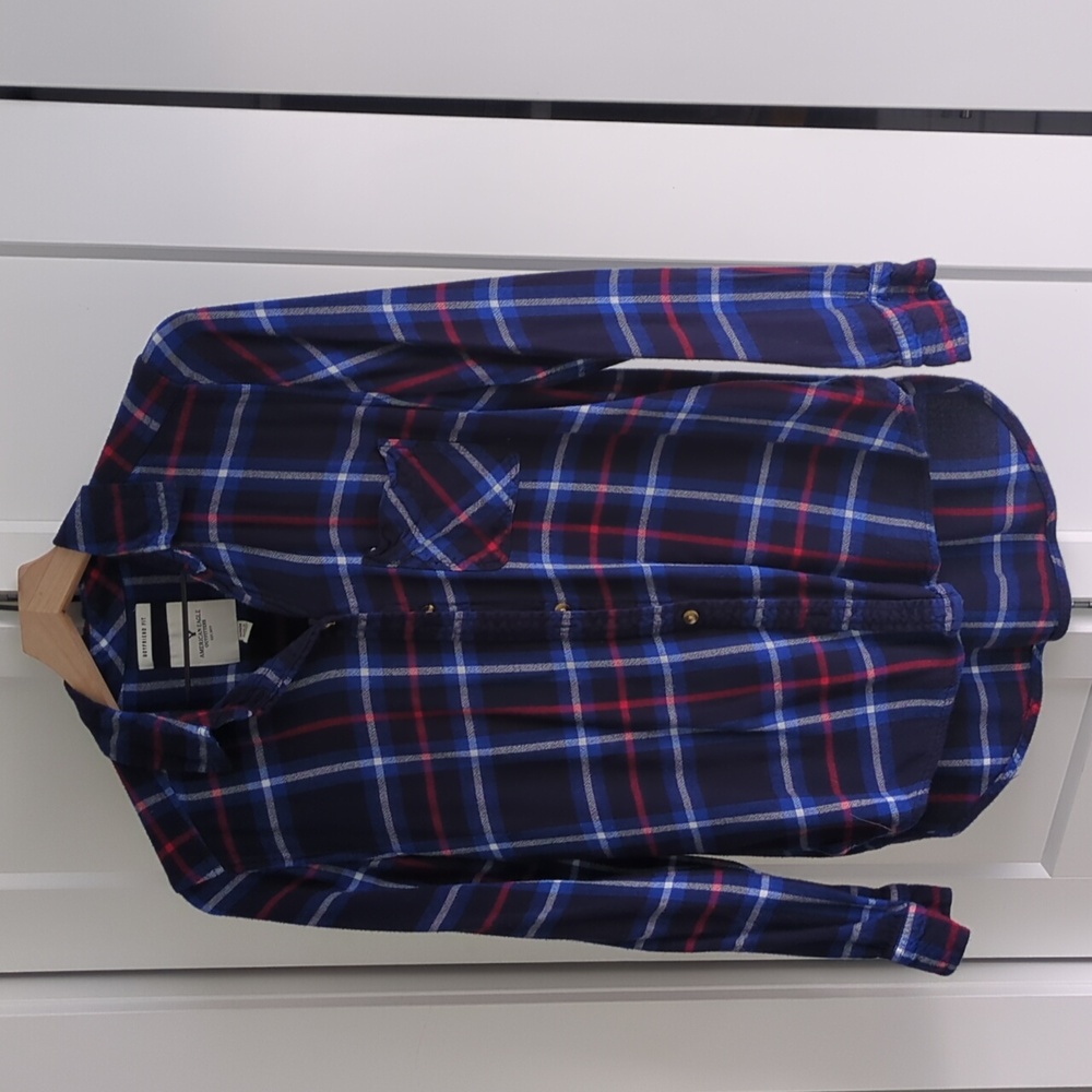American Eagle boyfriend fit ultra soft flannel